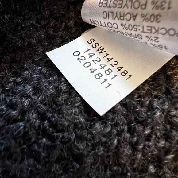 J. Jill Open Front Longer Cardigan Sweater Gray Extra Small - Picture 9 of 12